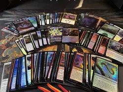 110 FOIL Magic the Gathering Cards lot Instant Collection MTG ALL FOILS W/Rares - Image 2