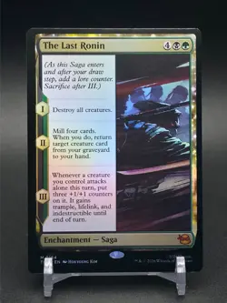 Foil The Last Ronin - 154 - NM - Teenage Mutant Ninja Turtles FOIL - Image 1