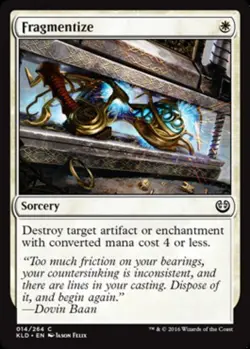 4x Fragmentize ~ Lightly Played Kaladesh MTG Magic x4 4 UltimateMTG Playset Whit - Image 1
