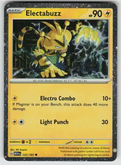 Electabuzz 125/165 Holo Promo Miscellaneous Cards & Products Pokemon LP - Image 1