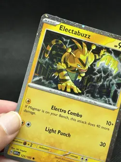 Pokemon TCG Electabuzz Pokemon Promos 125/165 Holo Promo Cosmos Holo Rare Promo - Image 3