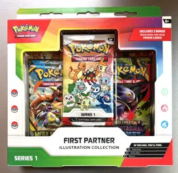 Pokemon TCG Ascended Heroes First Partner Illustration Collection Box SEALED - Image 1