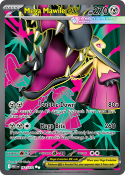 Mega Mawile ex - 162/132 - Ultra Rare - Mega Evolution - NM/M - MEG - Image 3