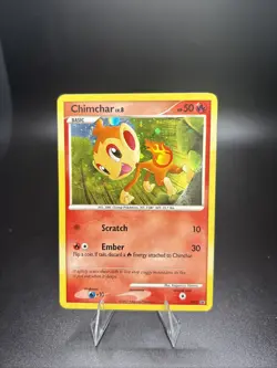 Chimchar - DP02 - Pokemon Diamond & Pearl Promo Holo Card NM - Image 1