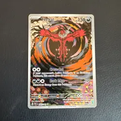 Pokemon TCG Yveltal Paradox Rift Holo Card 205/182 IR (Near Mint Ungraded) - Image 1