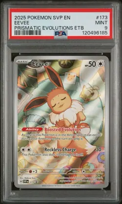 Pokemon Eevee TCG Prismatic Evolutions Promo Card EX 174 - Image 1