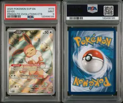 Pokemon Eevee TCG Prismatic Evolutions Promo Card EX 174 - Image 3