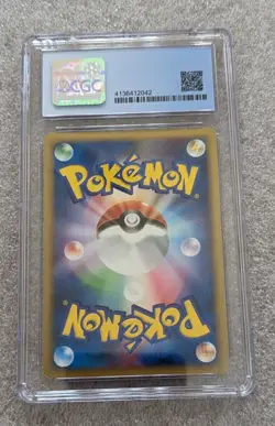 Rare Pokemon CGC 6.5 EX/NM+ Rayquaza C Beat Of The Frontier 078/100 Holo PSA - Image 2