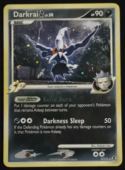 Pokemon Darkrai G 3/111 Rising Rivals Holo NM - Image 1