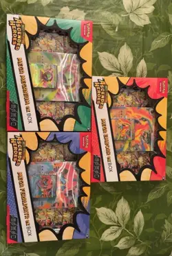 Pokemon TCG: Mega Evolutions Ascended Heroes Mega Ex Box Set Of 3 Sealed. - Image 1