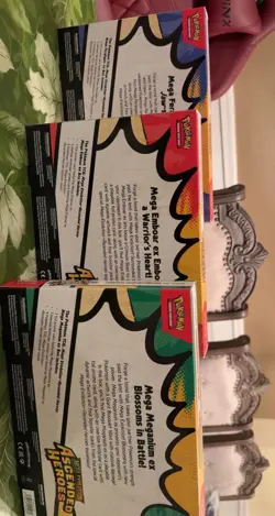 Pokemon TCG: Mega Evolutions Ascended Heroes Mega Ex Box Set Of 3 Sealed. - Image 3