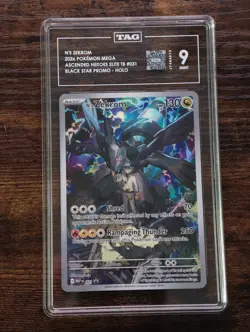 TAG 9 N's Zekrom #031 Mega Ascended Heroes Elite Holo Promo 2026 - Image 1