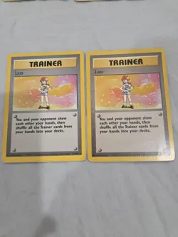 Lass 75/102 Base Set Rare Trainer WOTC Pokemon TCG LP X2 - Image 1