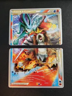 Pokemon Suicune & Entei Legend World Championship 2011 (94/95 | 95/95) Pair - Image 1