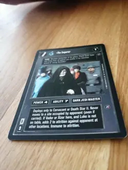 The Emperor - nm - Star Wars CCG (Decipher) Sammelkartenspiel - trading card - Image 3