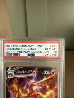 Pokemon Charizard VMAX SWSH261 Ultra-Premium Promo Holo PSA 10 - Image 3