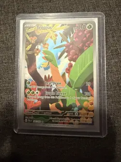 Pokemon TCG Tropius 195/193 Scarlet & Violet Paldea Evolved Illustration Rare - Image 1