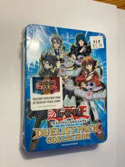 YuGiOh GX Duelist Pack Collection Tin Duelist Pack Zane 1st ed Sealed NEW - Image 1