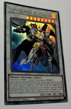Yu-Gi-Oh - ARCHDEMON DU CHAOS - PHHY-FR039 - Ultra - NM/M Z 2 - Image 2