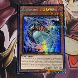 Yugioh! Surfacing Big Jaws - MP25-EN012 - Starlight Rare - 1st Edition Near Mint - Image 1