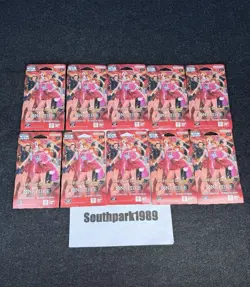 One Piece EB-03 Heroines Sleeved Booster Pack Lot of 10 Sealed 🔥🔥 **IN HAND** - Image 1