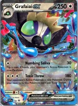 Grafaiai ex Promo SV: Scarlet & Violet Promo Cards 100 NM - Image 1