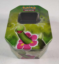 2010 HeartGold & Soulsilver Meganium Pokemon Card Tin - Image 1