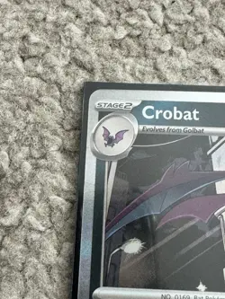 Crobat Chaos Rising Pre Release Black Star Promo 076 Pokemon Card - Image 4