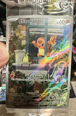 Charmander 044 Sv: Scarlet & Violet Promo Cards Holo Sealed In Wrapper. Mint! - Image 1