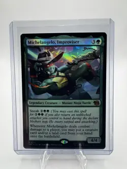 Michelangelo, Improviser Teenage Mutant Ninja Turtles Foil - Image 1