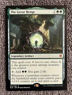 Magic: The Gathering – The Great Henge (Throne of Eldraine) –Excellent Condition - Image 1