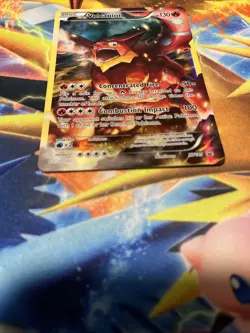 Pokemon TCG Volcanion XY185 Holo Black Star Promo Card NM - Image 3