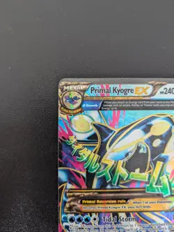 Primal Kyogre EX 149/160 Primal Clash Full Art Holo Pokemon LP/EX - Image 2