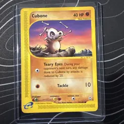 Pokemon - e-Aquapolis - Cubone 72/147 LP - Image 1