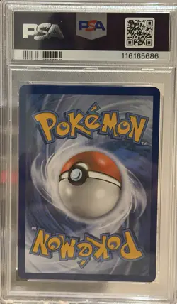 Pokemon Gengar & Mimikyu GX Sun & Moon Team Up Secret Rare Holo 186/181 PSA 9 - Image 2