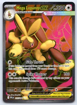 Mega Lopunny ex 115/094 Ultra Rare Phantasmal Flames Pokemon Holo 2025 NM - Image 1