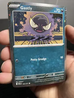 Gastly 123/217 Cosmo Holo Promo Ascended Heroes Promo Pokemon Swirl🌀 NM - Image 1