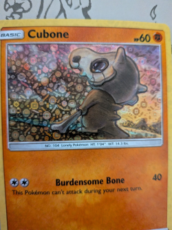 Cubone [General Mills Holo] 57/131 - Pokemon Forbidden Light (NM) - Image 2