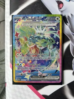 Pokemon TCG Terapagos EX 169/131 Prismatic Evolutions Special Illustration - Image 1