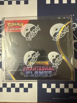 Pokemon TCG Mega Evolution Phantasmal Flames Booster Box SEALED/NEW With Case - Image 1