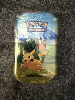 Pokemon Mega Evolution—Ascended Heroes Mini Tin Pikachu & Tepig LOT OF 2 - Image 2