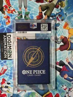 Monkey D Luffy OP07-109 Promo One Piece Day 24 One Piece TCG PSA 10 Gem Mint - Image 2