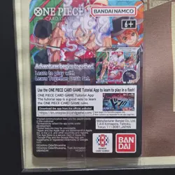 Bandai One Piece CCG Monkey.D.Luffy Promo Foil Card US Voyage P-055 - Image 2