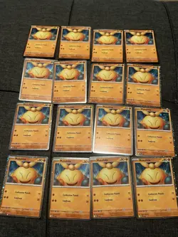 Makuhita Pokemon TCG Lot of 16 promo cards perfect order Holo Cards with Coins - Image 1