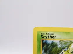 Pokemon 1st Edition Scyther 26/64 Card Non Holo LP Wizards Of The Coast - Image 5
