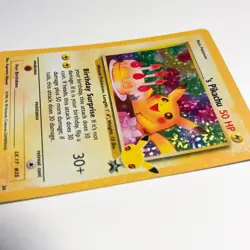 Birthday Pikachu #24 Celebrations Holo Pokemon Card 1995-1998 25th Anniversary - Image 2