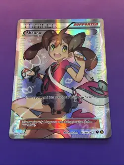 Pokemon Shauna Full Art Rare Card 111a/124 XY Premium Trainer's Collection - Image 1