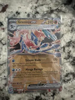 Greninja ex (GameStop Metal Card) 106/167 Miscellaneous Cards & Products Regular - Image 1