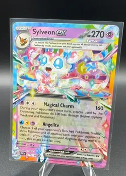 Sylveon ex 041/131 NM Pokemon Card SV Prismatic Evolutions - Image 1