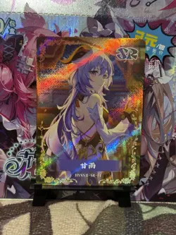 GODDESS STORY FLOWER GIRL 2 SR-14 GANYU GENSHIN IMPACT ANIME WAIFU CARD - Image 1